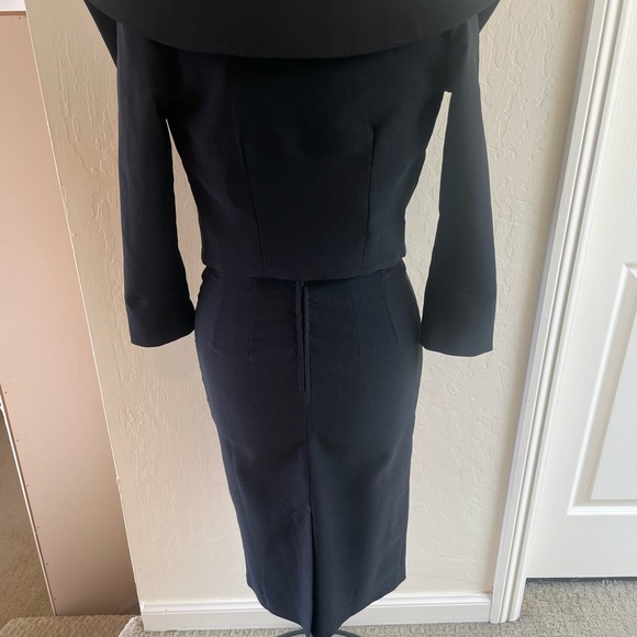 Gorgeous Bettie Page Tatyana Black Dress, Size XXS, Never Worn - Picture 9 of 9